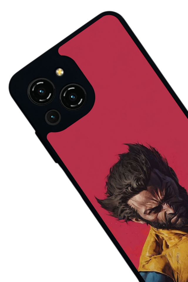 Reeder S23 Pro Max Uyumlu Wolverine Tasarımlı Glossy Premium Kılıf