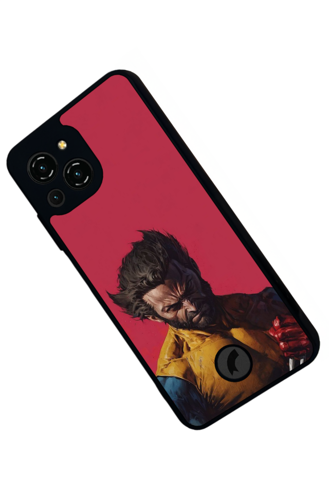 Reeder S23 Pro Max Uyumlu Wolverine Tasarımlı Glossy Premium Kılıf