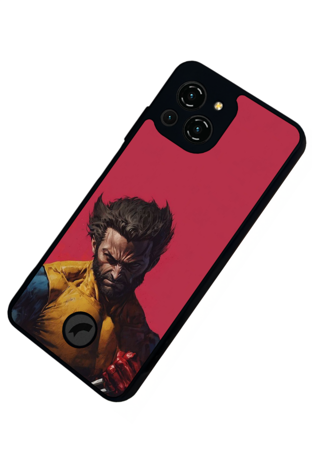 Reeder S23 Pro Max Uyumlu Wolverine Tasarımlı Glossy Premium Kılıf