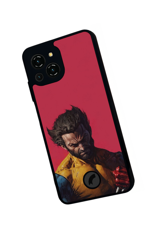 Reeder S23 Pro Max Uyumlu Wolverine Tasarımlı Glossy Premium Kılıf