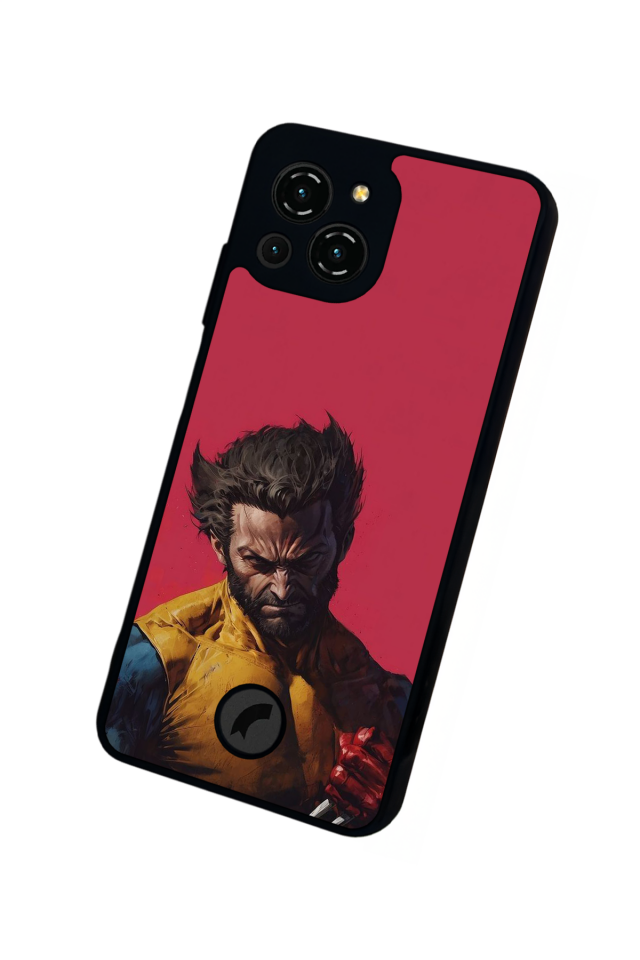 Reeder S23 Pro Max Uyumlu Wolverine Tasarımlı Glossy Premium Kılıf