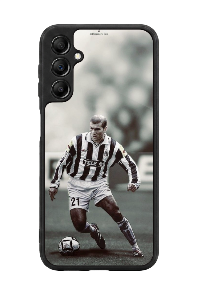 Samsung Galaxy A14 Uyumlu Zidane Tasarımlı Glossy Premium Kılıf