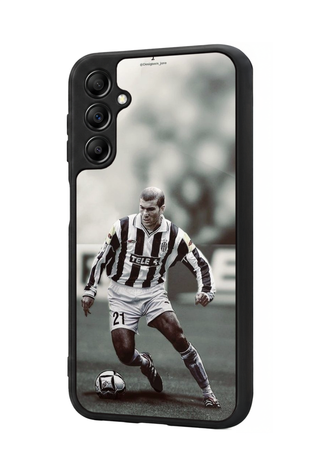 Samsung Galaxy A14 Uyumlu Zidane Tasarımlı Glossy Premium Kılıf