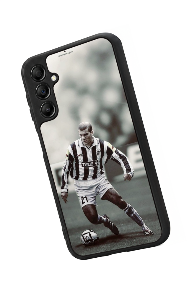 Samsung Galaxy A14 Uyumlu Zidane Tasarımlı Glossy Premium Kılıf