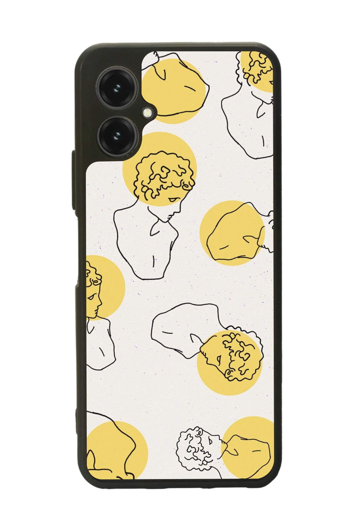 Omix X5 Uyumlu Line Art Tasarımlı Glossy Premium Kılıf