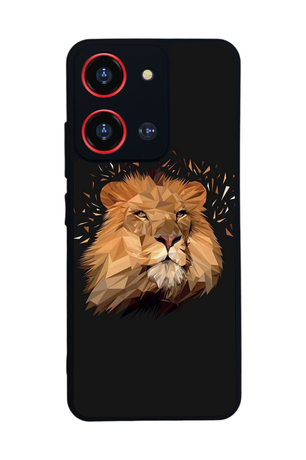 Reeder S19 Max Pro S 108MP Uyumlu Aslan Tasarımlı Glossy Premium Kılıf