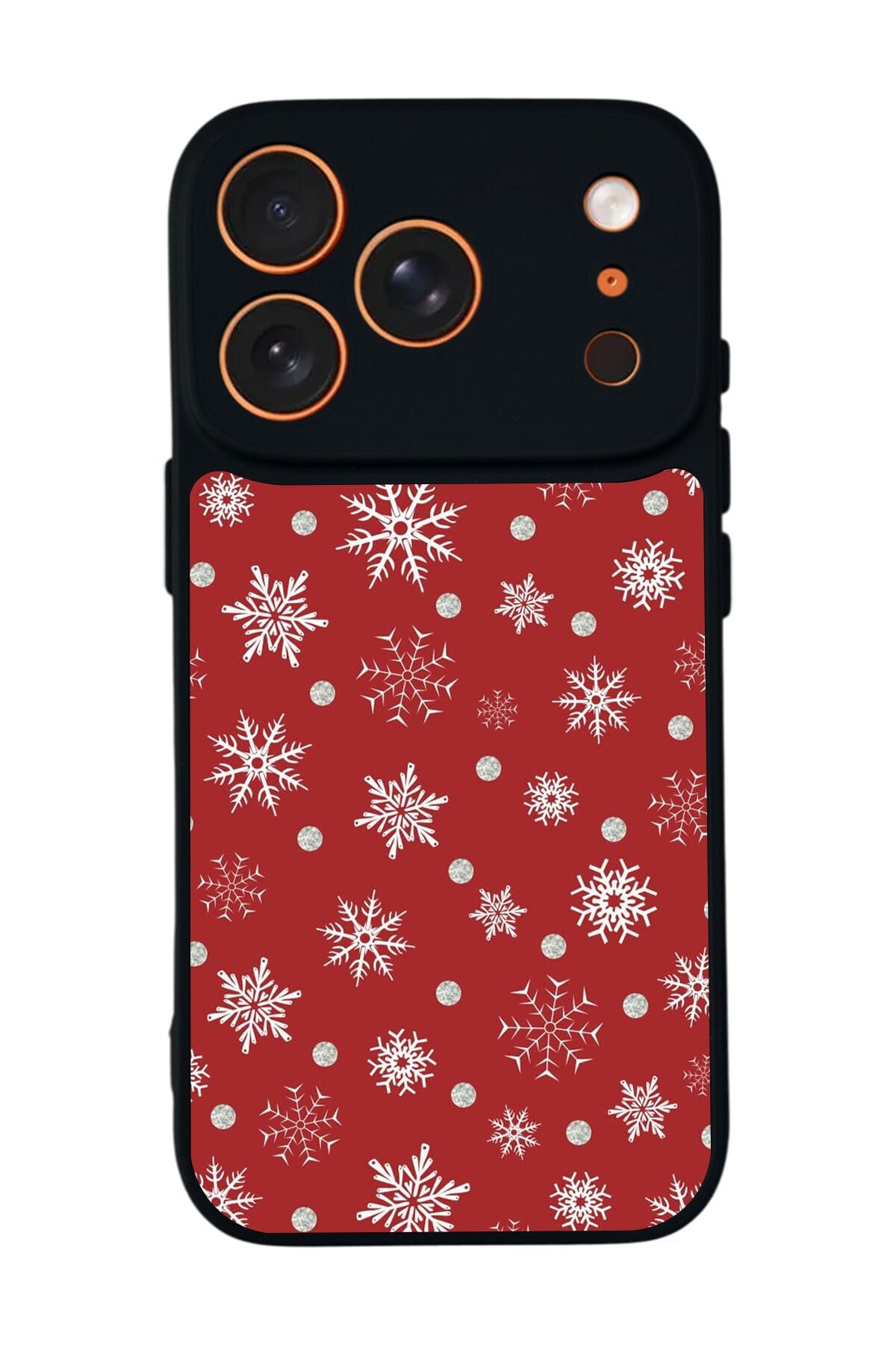 iPhone 17 Pro Max Uyumlu Yilbasi Christmas Tasarımlı Glossy Premium Kılıf