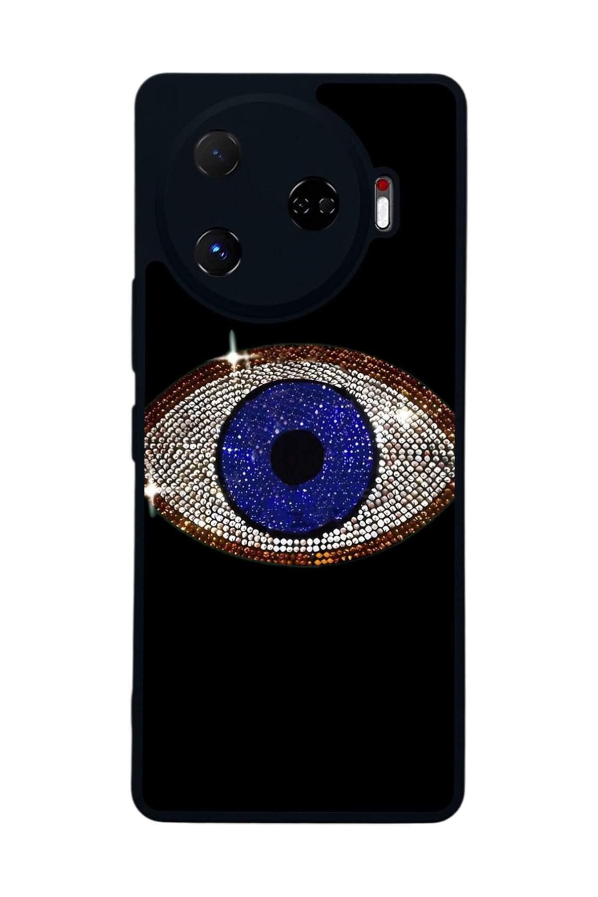 Tecno Camon 30 Pro Uyumlu Nazar Tasarımlı Glossy Premium Kılıf