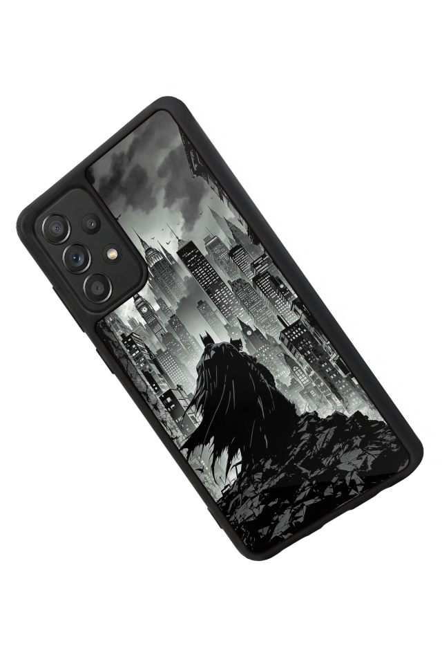 Samsung Galaxy A72 Uyumlu Batman Tasarımlı Glossy Premium Kılıf
