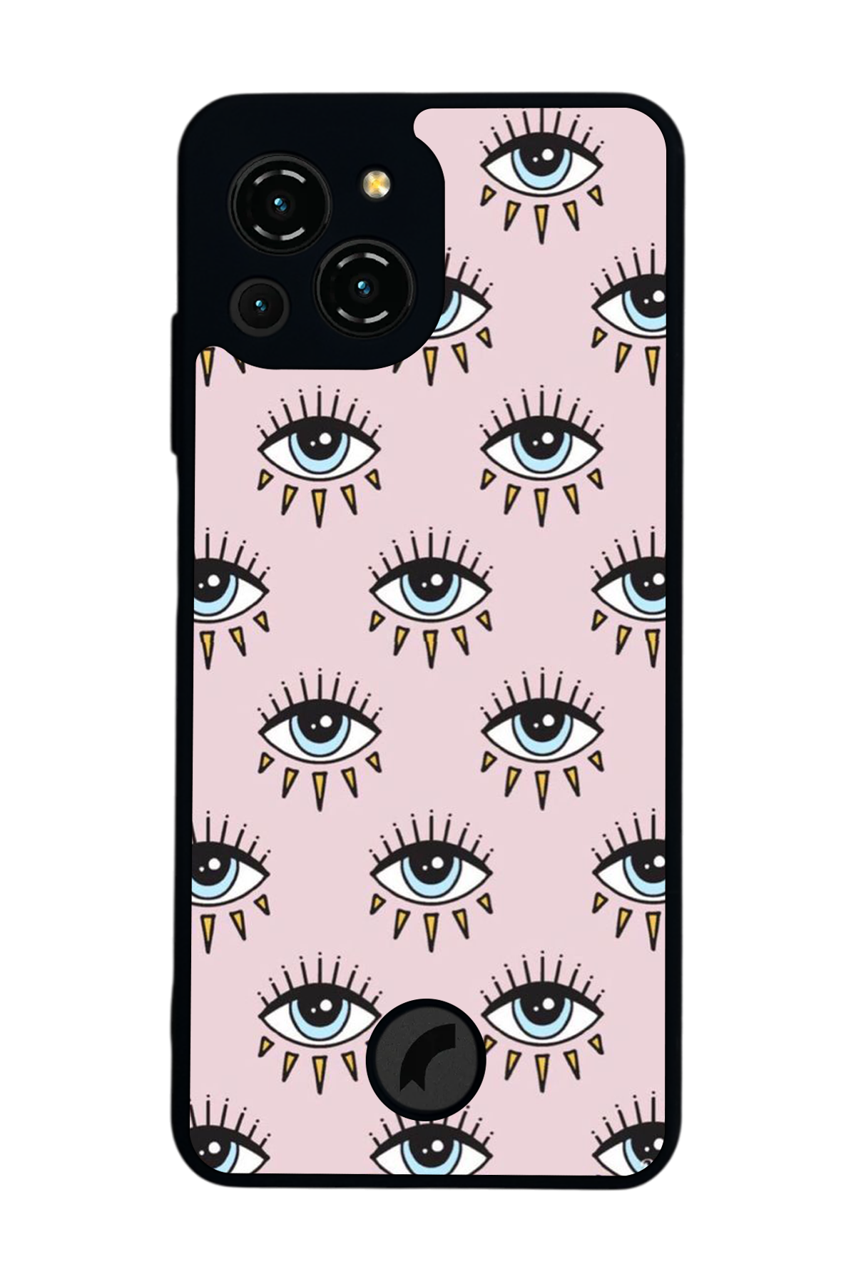 Reeder S23 Pro Max Uyumlu Göz Tasarımlı Glossy Premium Kılıf