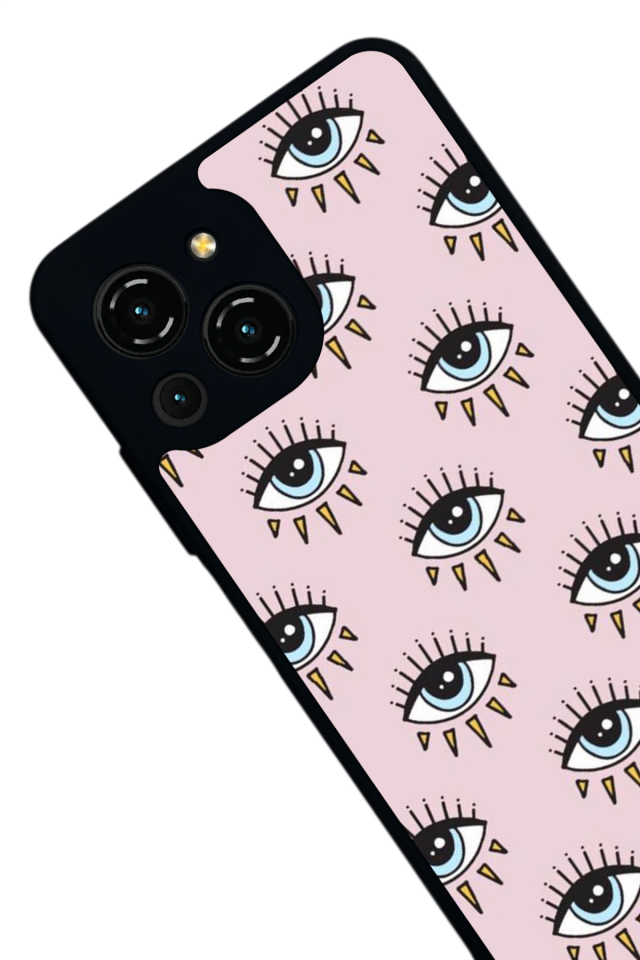 Reeder S23 Pro Max Uyumlu Göz Tasarımlı Glossy Premium Kılıf