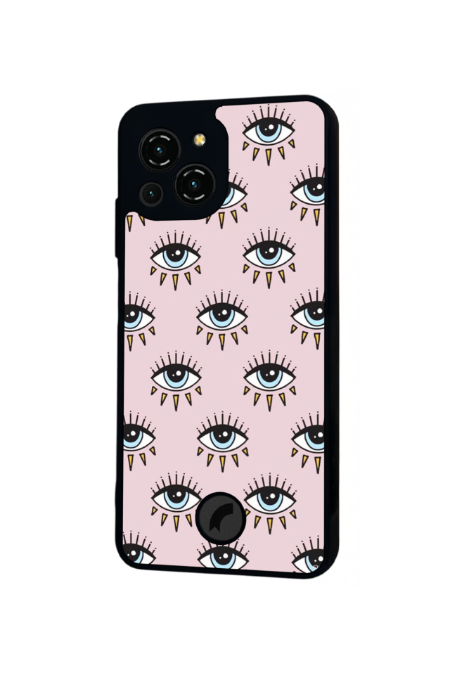 Reeder S23 Pro Max Uyumlu Göz Tasarımlı Glossy Premium Kılıf