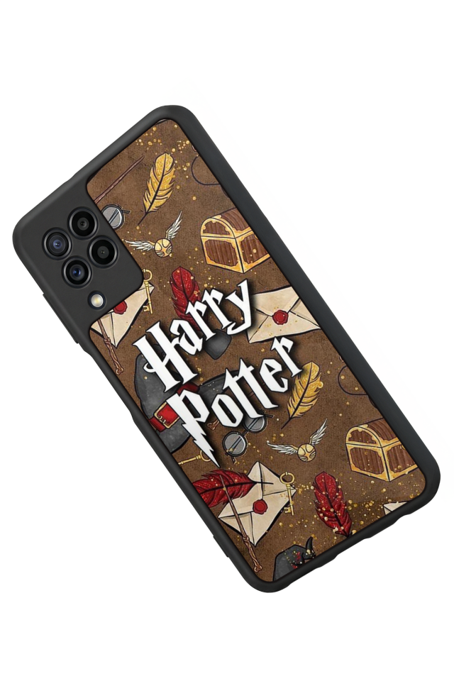 Samsung Galaxy M22 Uyumlu HarryPotter Tasarımlı Glossy Premium Kılıf