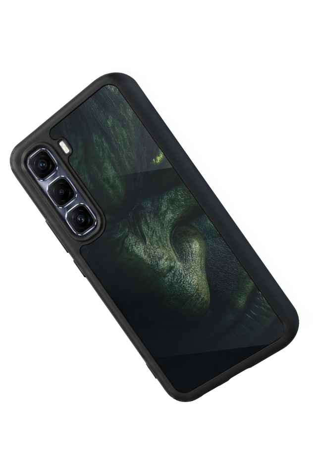 Infinix Hot 60 Pro Plus Uyumlu Hulk Tasarımlı Glossy Premium Kılıf