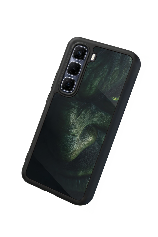 Infinix Hot 60 Pro Plus Uyumlu Hulk Tasarımlı Glossy Premium Kılıf