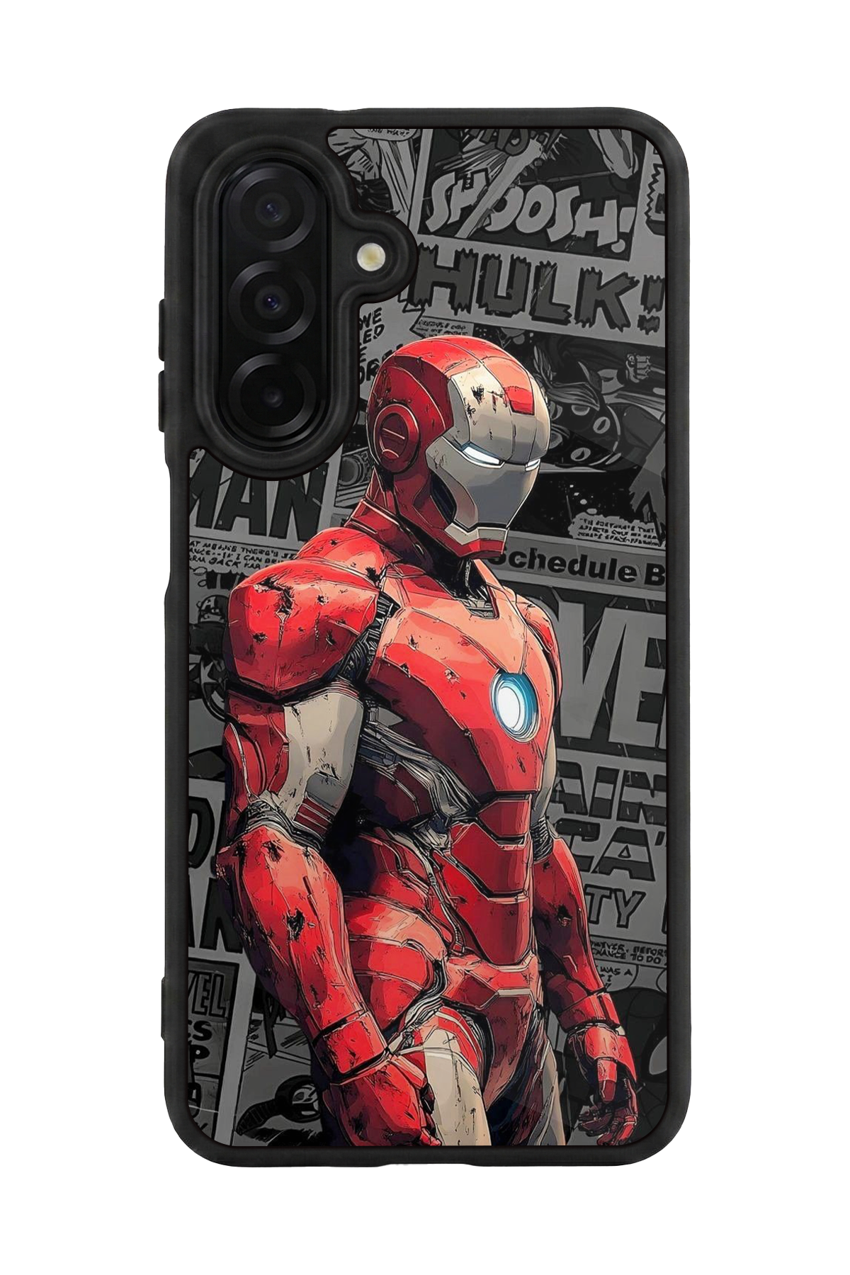 Samsung Galaxy A56 Uyumlu Iron Man ( Demir Adam ) Tasarımlı Glossy Premium Kılıf