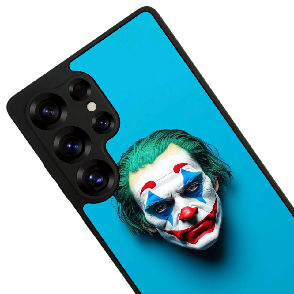 Samsung Galaxy S25 Ultra Uyumlu Joker Tasarımlı Glossy Premium Kılıf