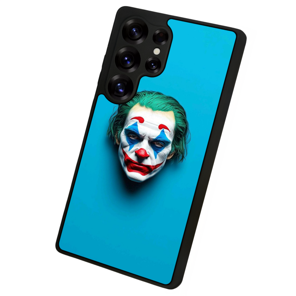 Samsung Galaxy S25 Ultra Uyumlu Joker Tasarımlı Glossy Premium Kılıf