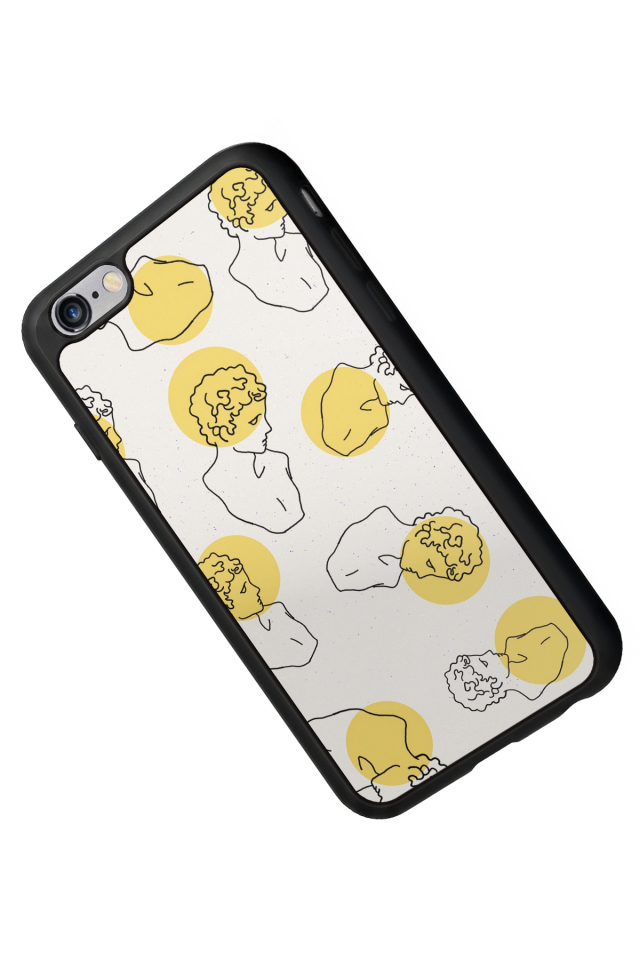 iPhone 6 Plus Uyumlu Line Art Tasarımlı Glossy Premium Kılıf