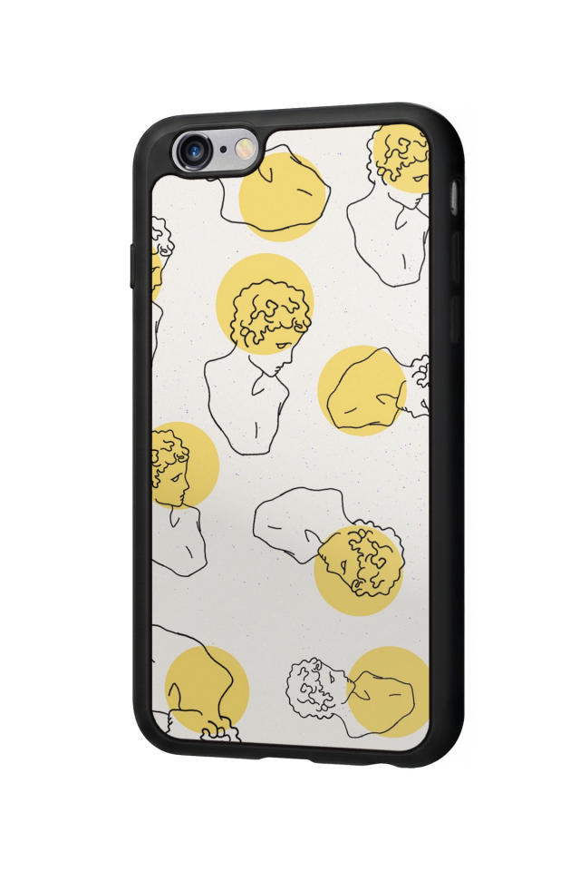 iPhone 6 Plus Uyumlu Line Art Tasarımlı Glossy Premium Kılıf