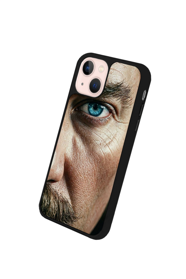iPhone 14 Plus Uyumlu Mustafa Kemal Ataturk Tasarımlı Glossy Premium Kılıf
