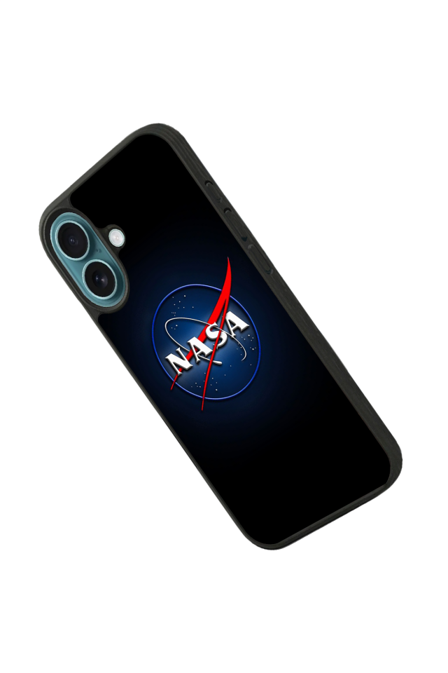 iPhone 16 Uyumlu Nasa Tasarımlı Glossy Premium Kılıf