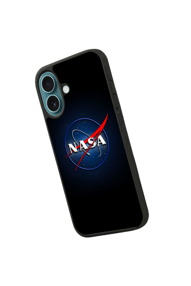 iPhone 16 Uyumlu Nasa Tasarımlı Glossy Premium Kılıf