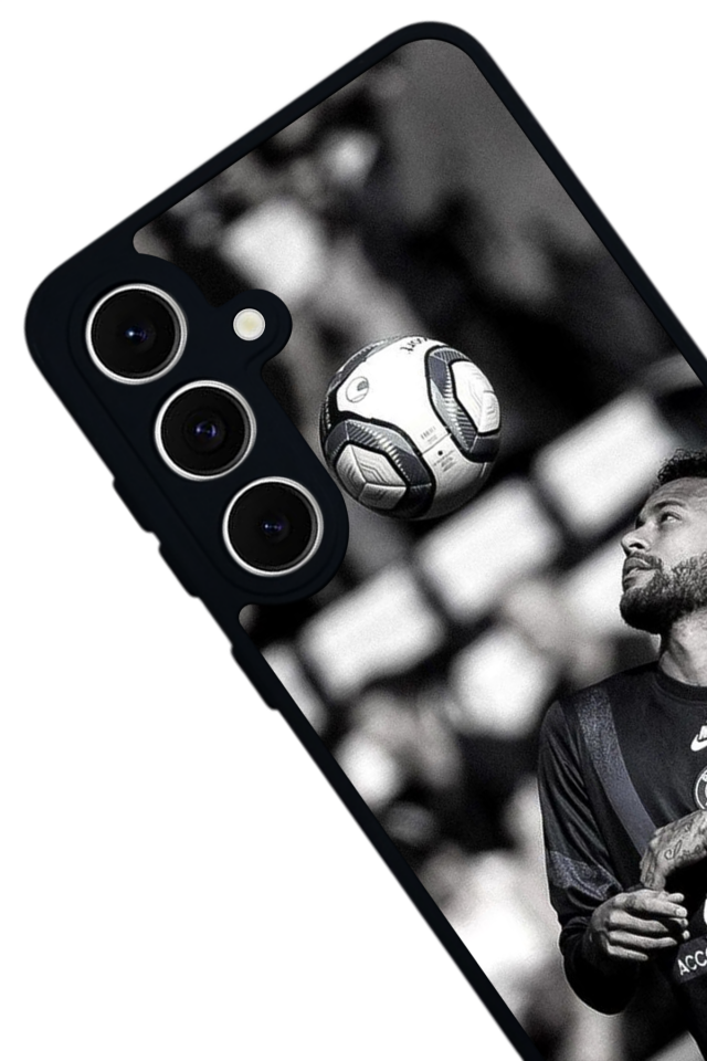 Samsung Galaxy S24 FE Uyumlu Neymar Tasarımlı Glossy Premium Kılıf