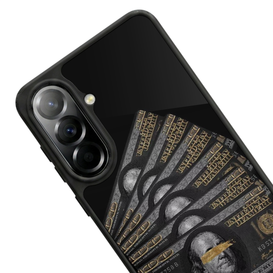 Samsung Galaxy A57 Uyumlu Para Tasarımlı Glossy Premium Kılıf