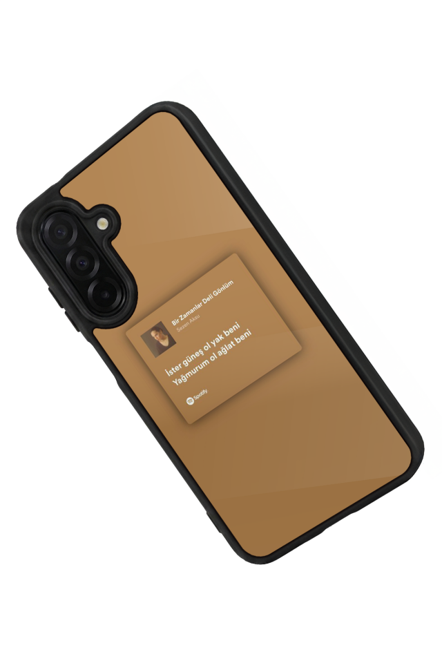 Samsung Galaxy A26 Uyumlu Sarki Sozleri Tasarımlı Glossy Premium Kılıf