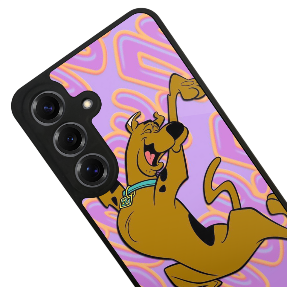 Samsung Galaxy S25 Uyumlu Scooby Doo Tasarımlı Glossy Premium Kılıf