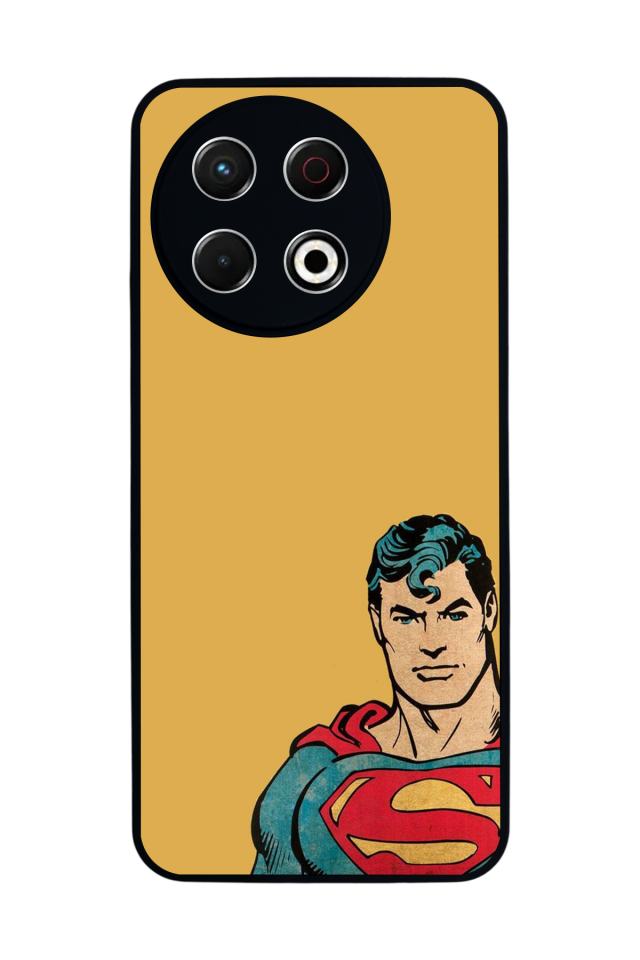 Tecno Spark 30 Pro Uyumlu Superman Tasarımlı Glossy Premium Kılıf