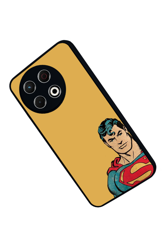 Tecno Spark 30 Pro Uyumlu Superman Tasarımlı Glossy Premium Kılıf