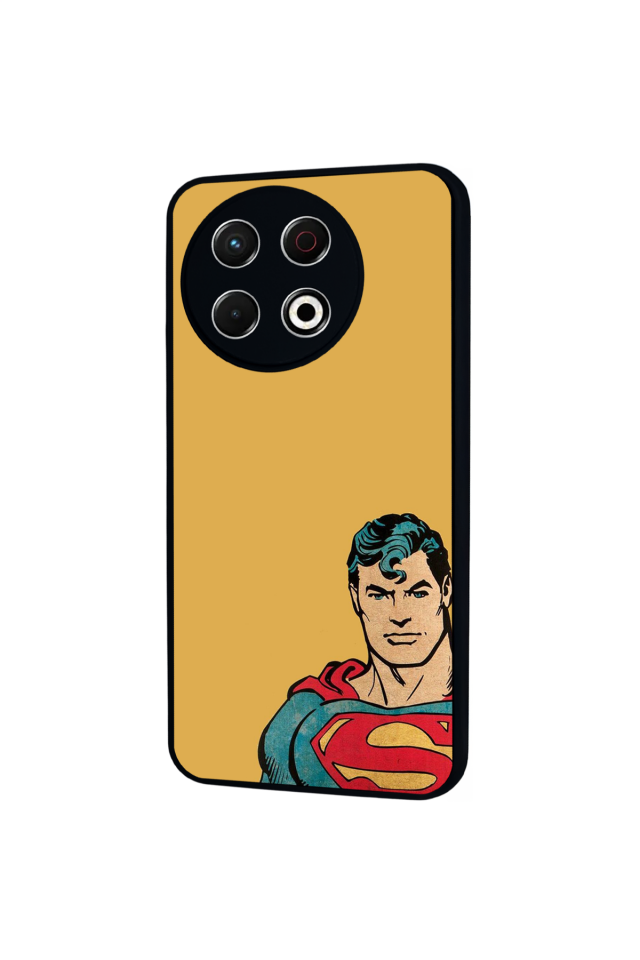 Tecno Spark 30 Pro Uyumlu Superman Tasarımlı Glossy Premium Kılıf
