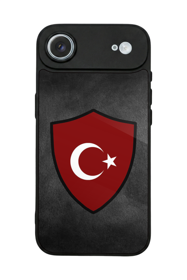 iPhone 17 Air Uyumlu Türk Bayragi Tasarımlı Glossy Premium Kılıf