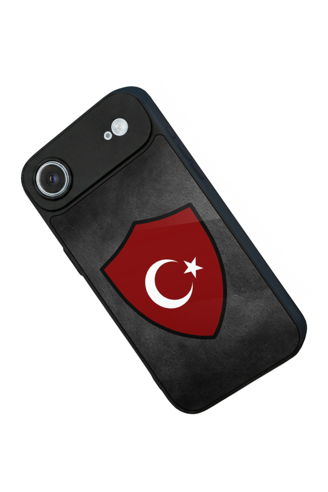 iPhone 17 Air Uyumlu Türk Bayragi Tasarımlı Glossy Premium Kılıf