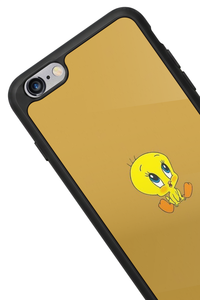 iPhone 6s Plus Uyumlu Tweety Tasarımlı Glossy Premium Kılıf