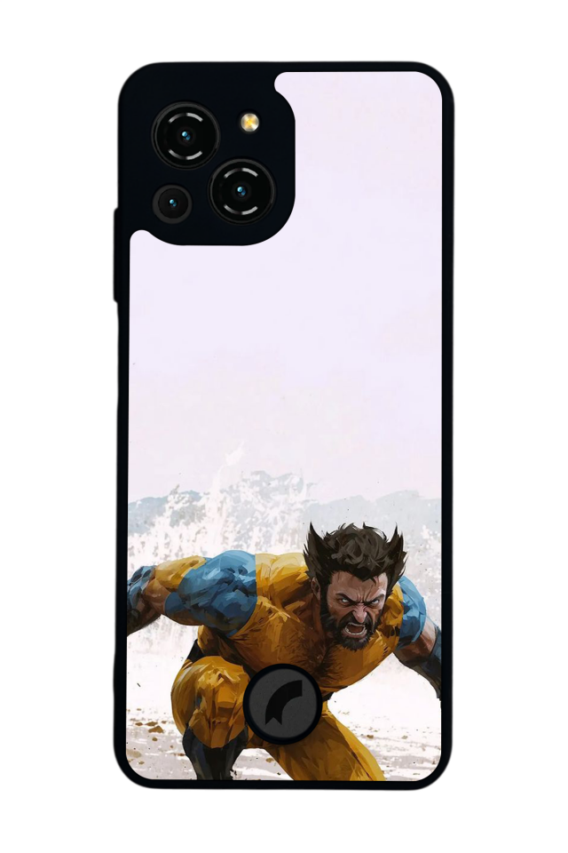 Reeder S23 Pro Max Uyumlu Wolverine Tasarımlı Glossy Premium Kılıf