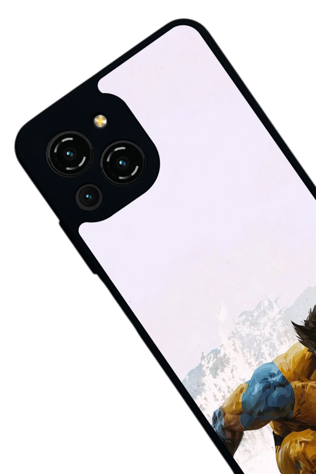 Reeder S23 Pro Max Uyumlu Wolverine Tasarımlı Glossy Premium Kılıf