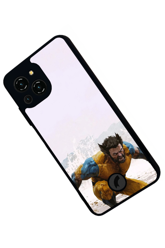 Reeder S23 Pro Max Uyumlu Wolverine Tasarımlı Glossy Premium Kılıf