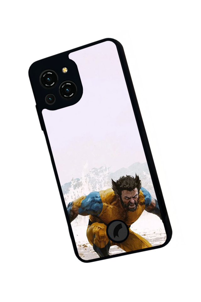 Reeder S23 Pro Max Uyumlu Wolverine Tasarımlı Glossy Premium Kılıf