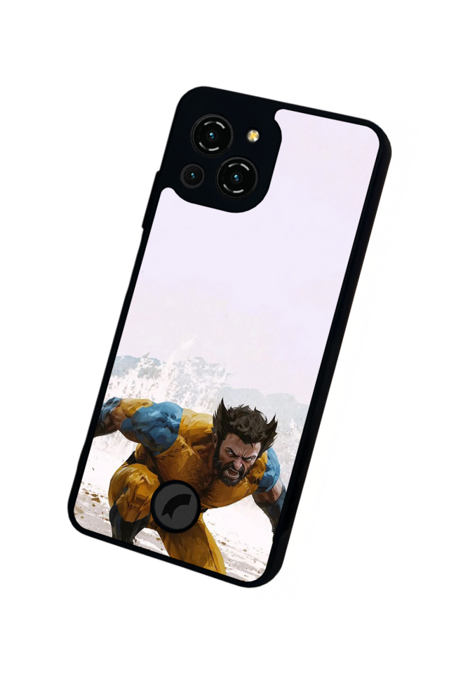 Reeder S23 Pro Max Uyumlu Wolverine Tasarımlı Glossy Premium Kılıf