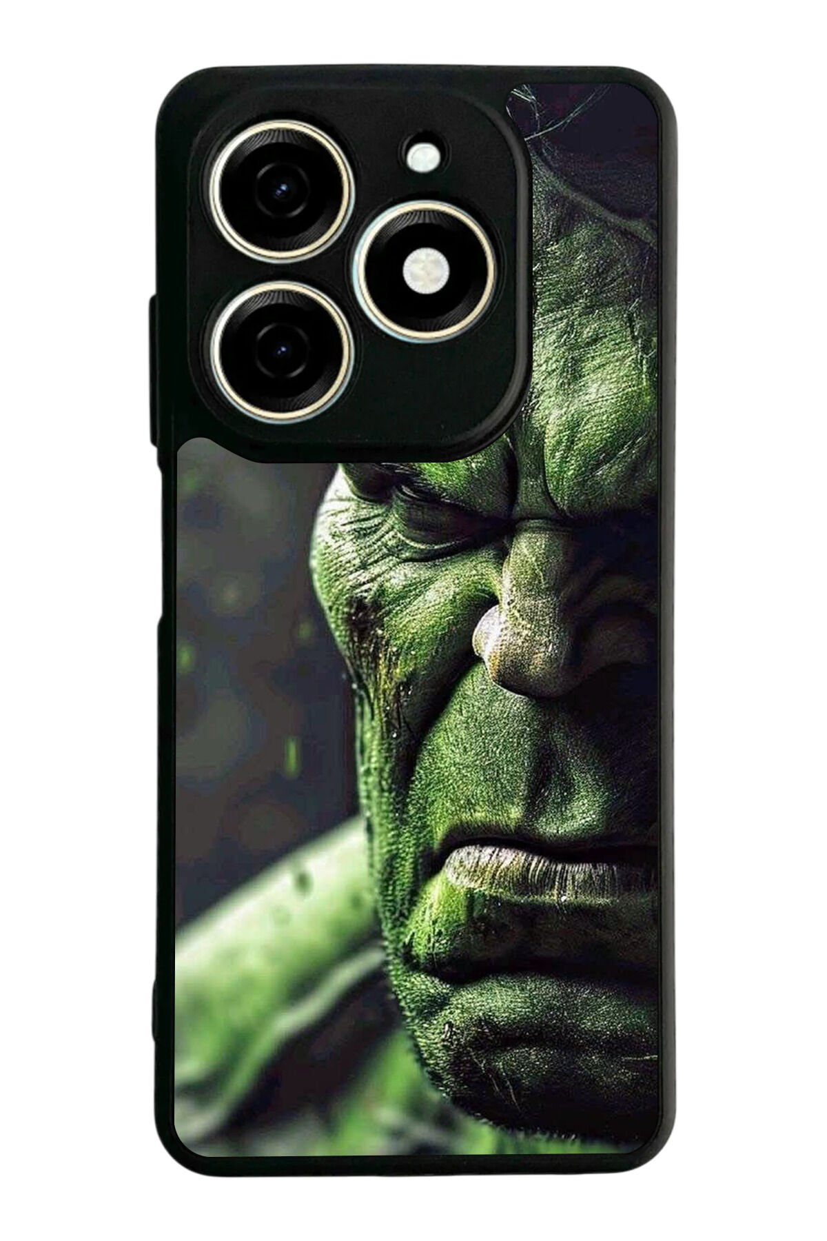 Tecno Spark 20/20C Uyumlu Hulk Tasarımlı Glossy Premium Kılıf