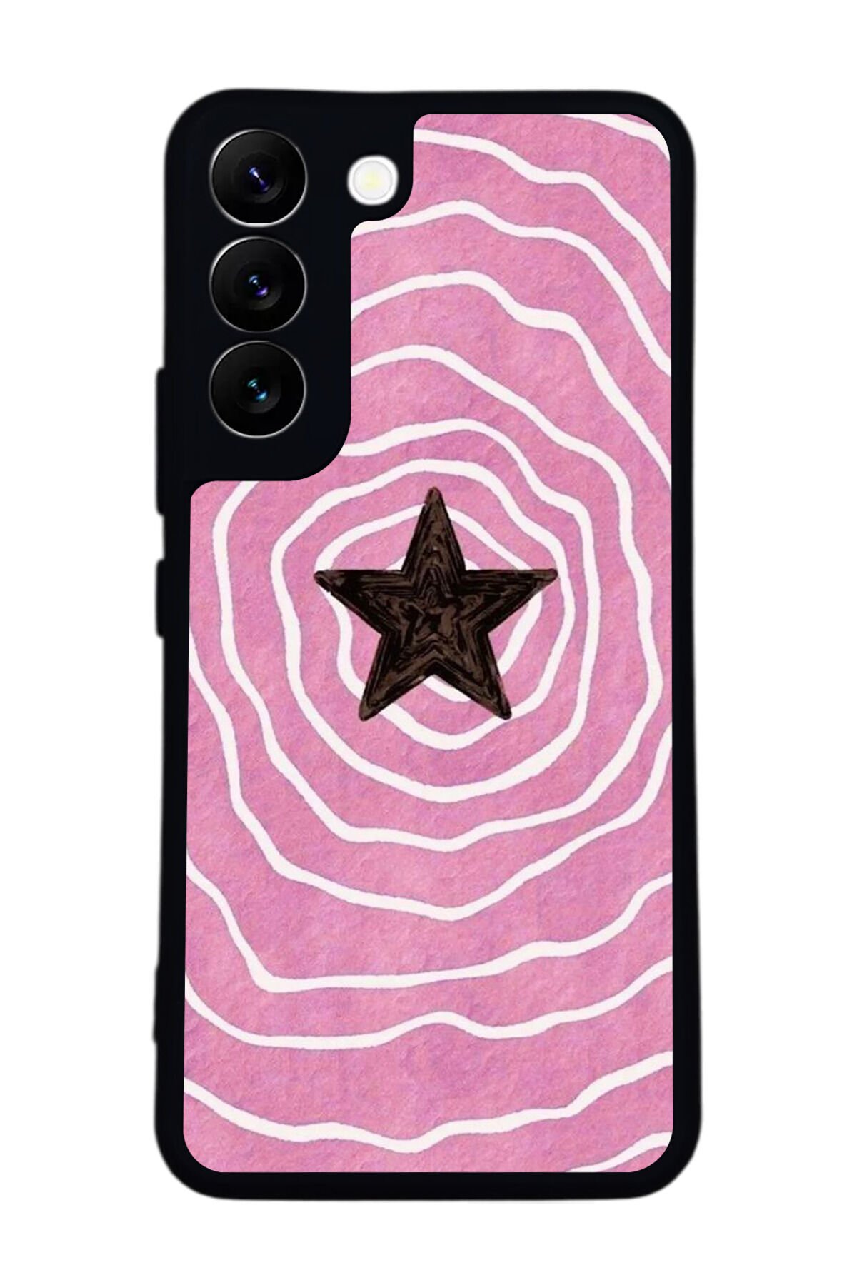 Samsung Galaxy S22 Uyumlu Retro Yildizlar Tasarımlı Glossy Premium Kılıf