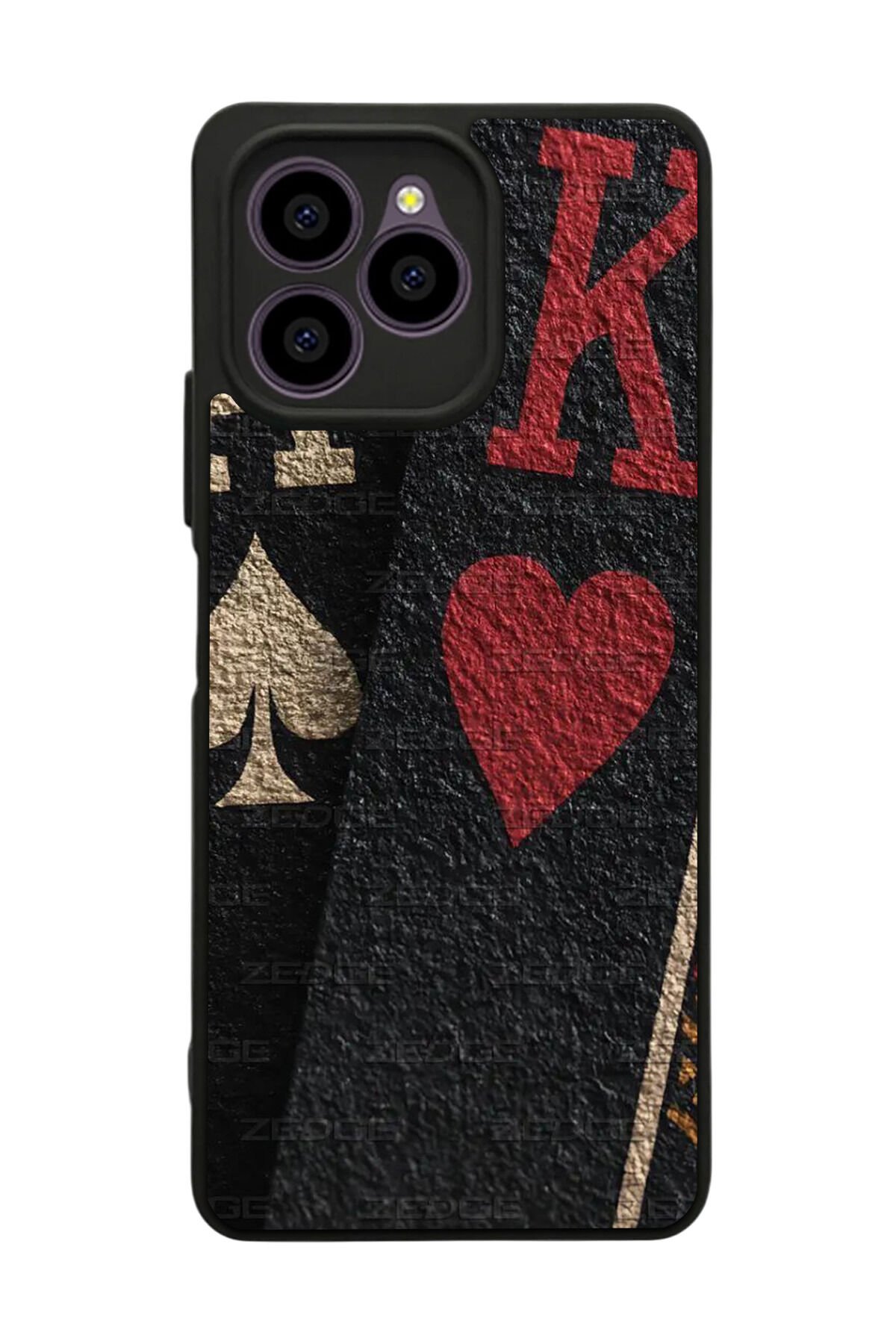 Omix X6 Uyumlu Kart Tasarımlı Glossy Premium Kılıf