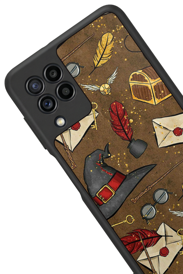 Samsung Galaxy M22 Uyumlu HarryPotter Tasarımlı Glossy Premium Kılıf