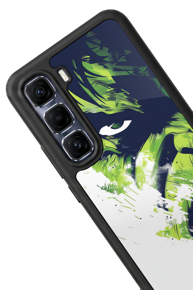 Infinix Hot 60 Pro Plus Uyumlu Hulk Tasarımlı Glossy Premium Kılıf