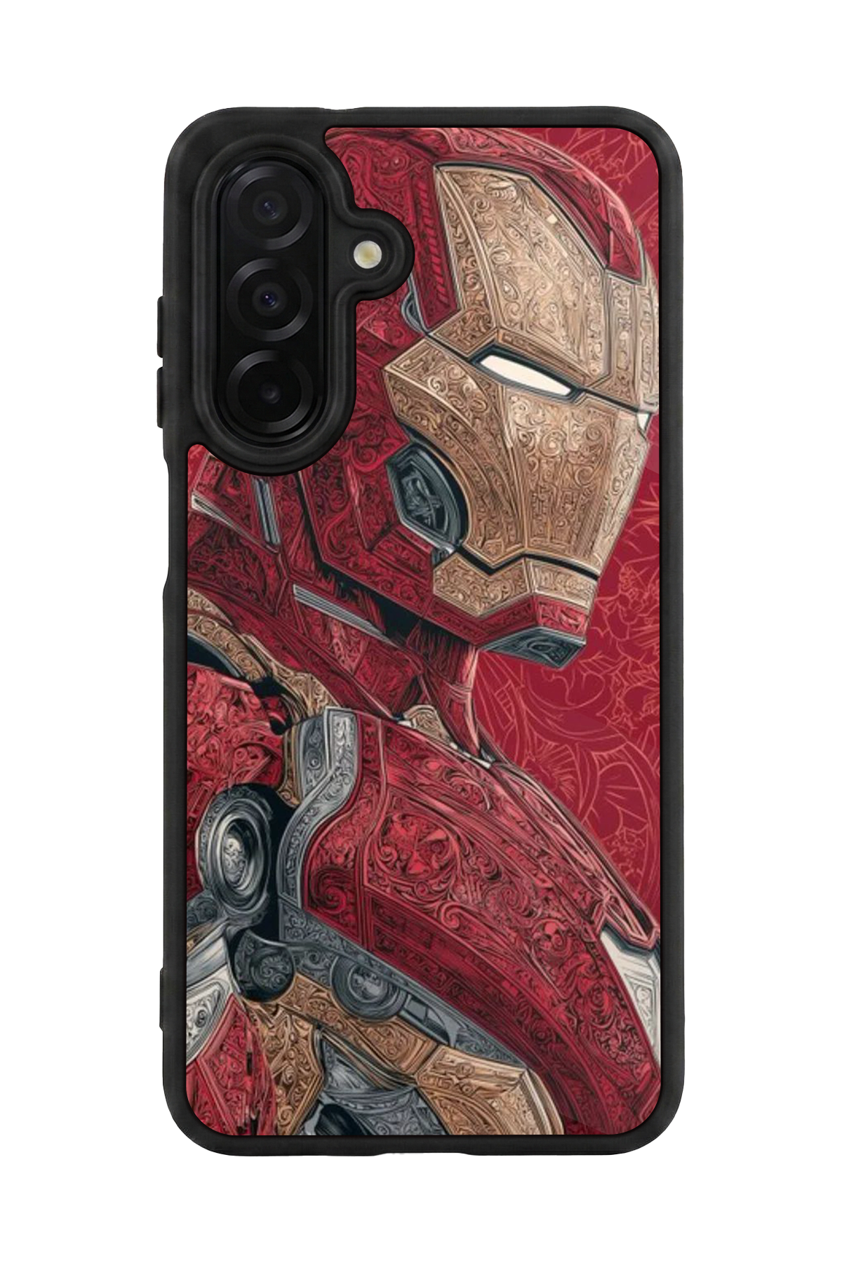 Samsung Galaxy A56 Uyumlu Iron Man ( Demir Adam ) Tasarımlı Glossy Premium Kılıf