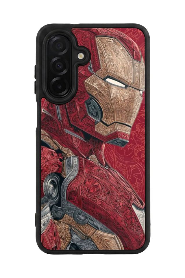 Samsung Galaxy A56 Uyumlu Iron Man ( Demir Adam ) Tasarımlı Glossy Premium Kılıf