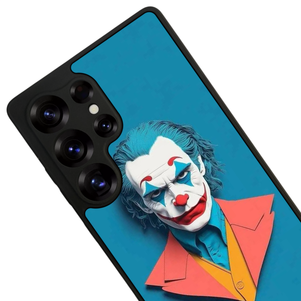 Samsung Galaxy S25 Ultra Uyumlu Joker Tasarımlı Glossy Premium Kılıf